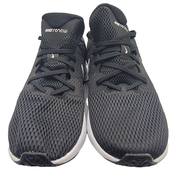 Nike Renew Ride 2 Mens Size 14 Running Shoes Black White CU3507-004 - Picture 2 of 12